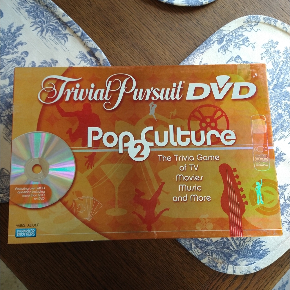 Trivial Pursuit Pop Culture DVD Game
